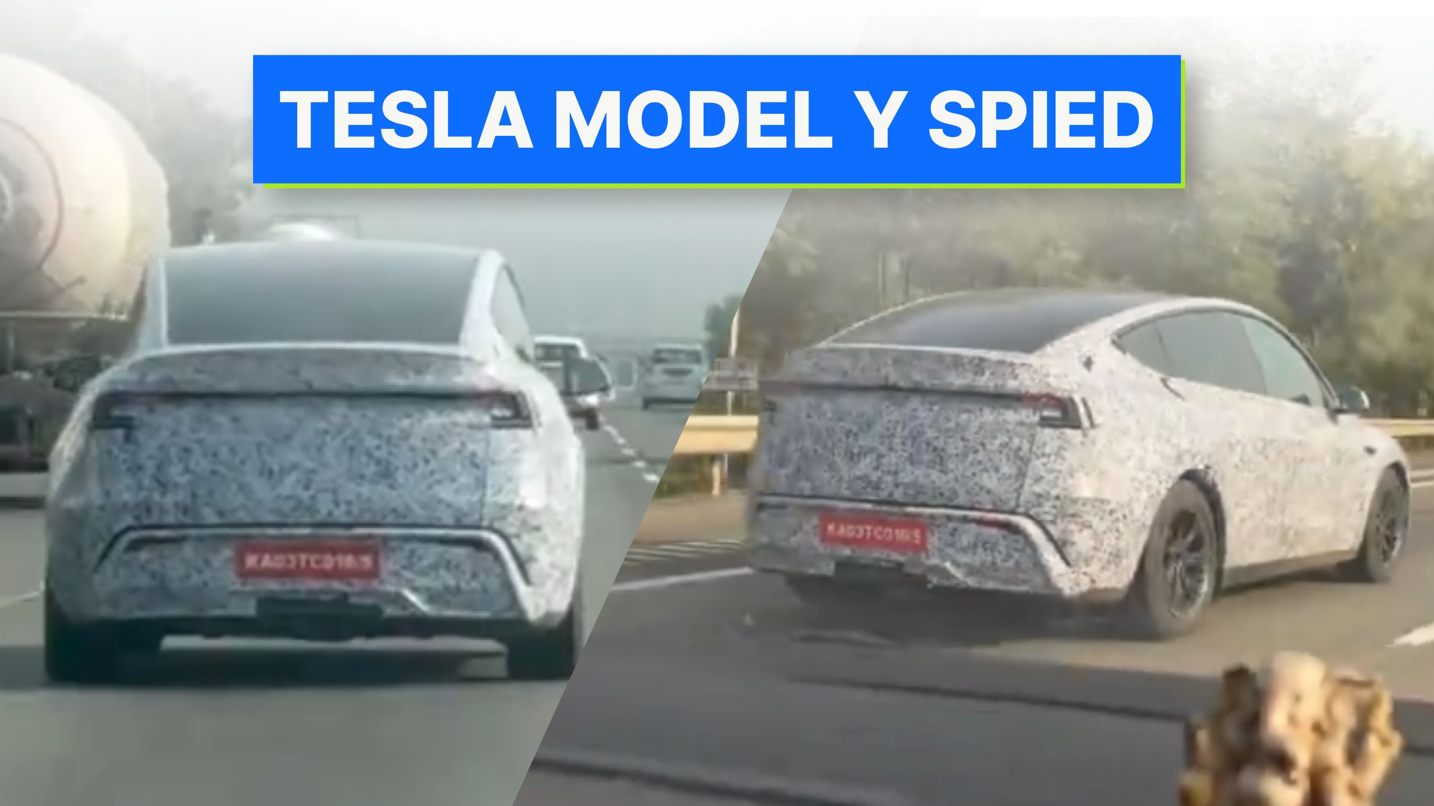 Tesla Model Y Facelift Spied in India Ahead of Launch